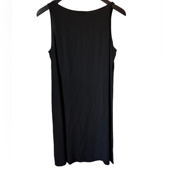 Eileen Fisher Silk sleeveless LBD in Petite Small, pleated detail, sustainable - Picture 2 of 7
